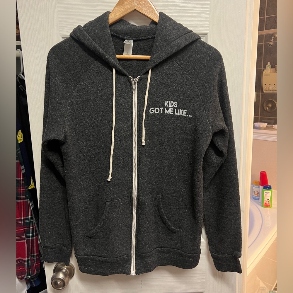 LBHE Kids Got Me Like… Mommin’ Aint Easy Zip Up Hoodie